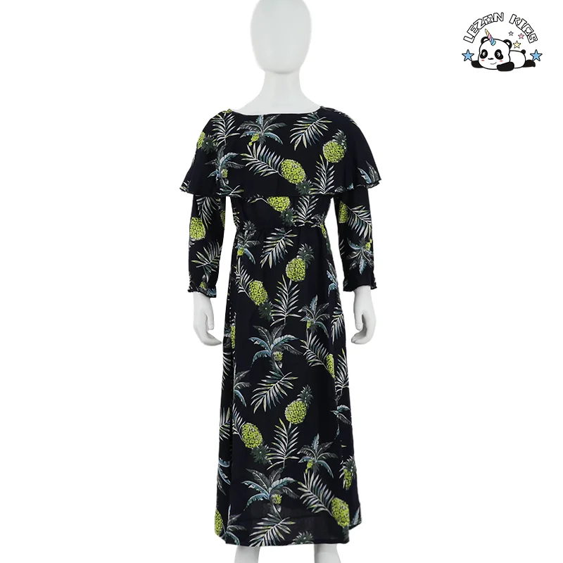 Vestido Conservador de Saia Longa para Meninas Árabes do Oriente Médio com Roupas Étnicas Muçulmanas para Turismo em Dubai na Arábia Saudita - Product Image