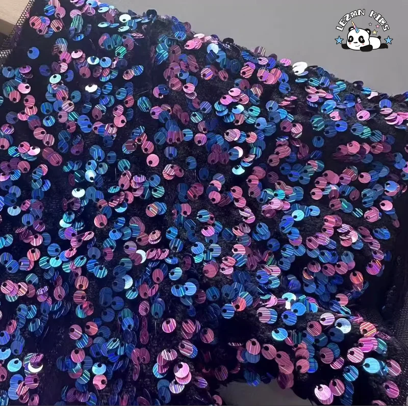 Vestido de Princesa Brilhante com Lantejoulas para Festa de Verão para Meninas Pequenas - Product Image