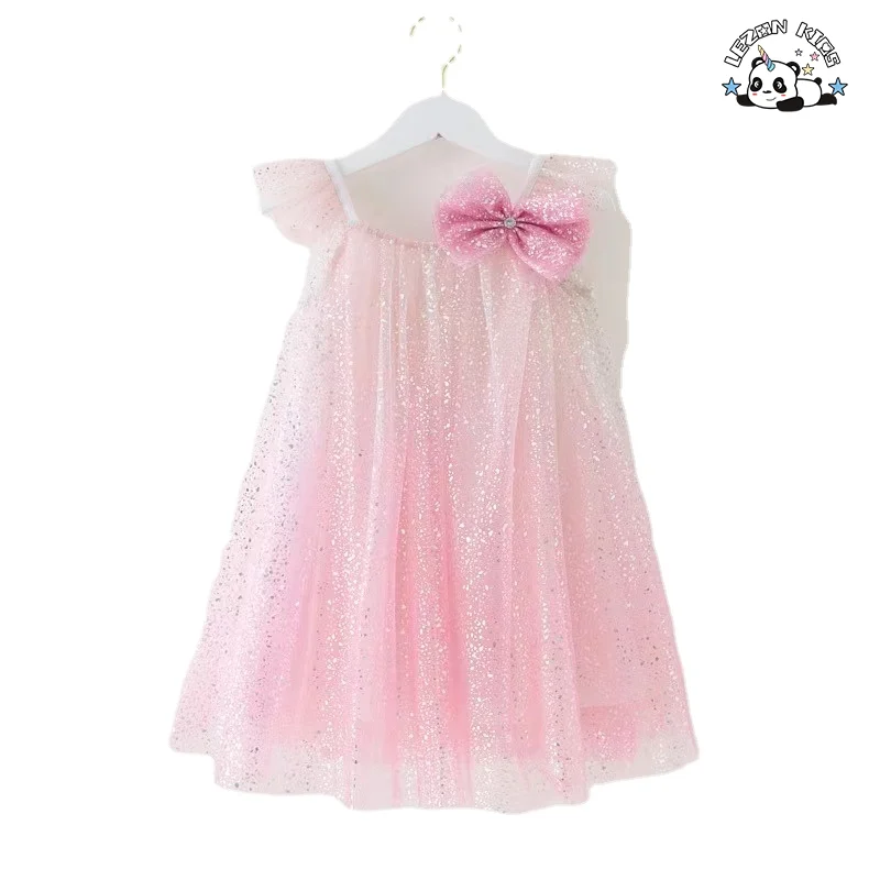 Atacado Novo Design doce sem mangas vestidos de tule macio para meninas de 2 a 14 anos - Product Image