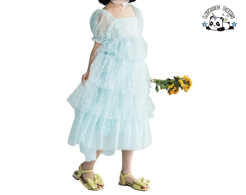 girls dresses 2-12 children clothing - Product Image
