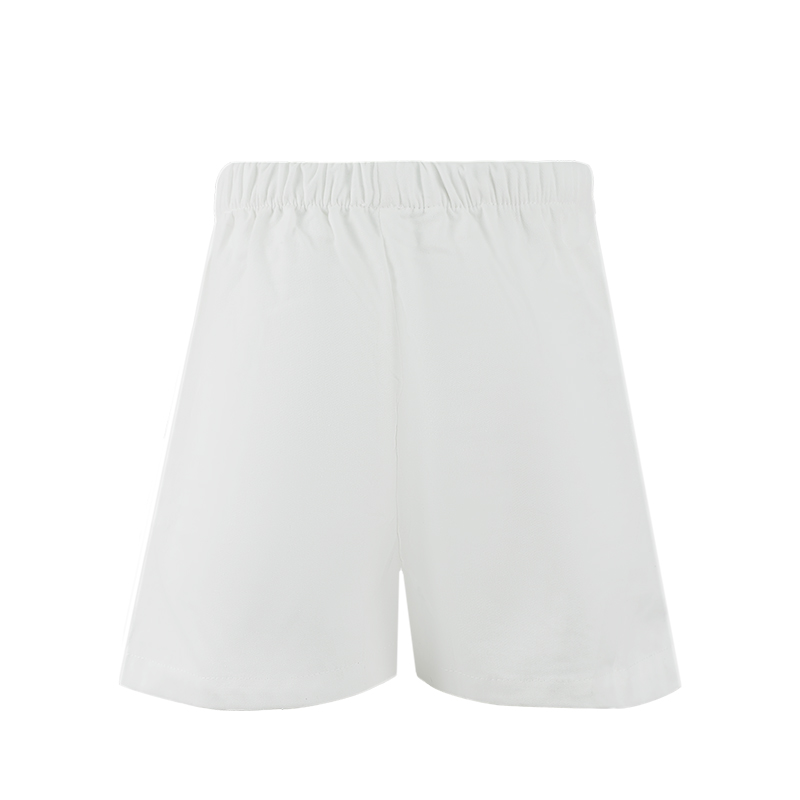 Roupas infantis calças curtas versáteis para meninas Bebê Roupas de verão Novo Estilo A-line Calças curtas Brancas Largas - Product Image
