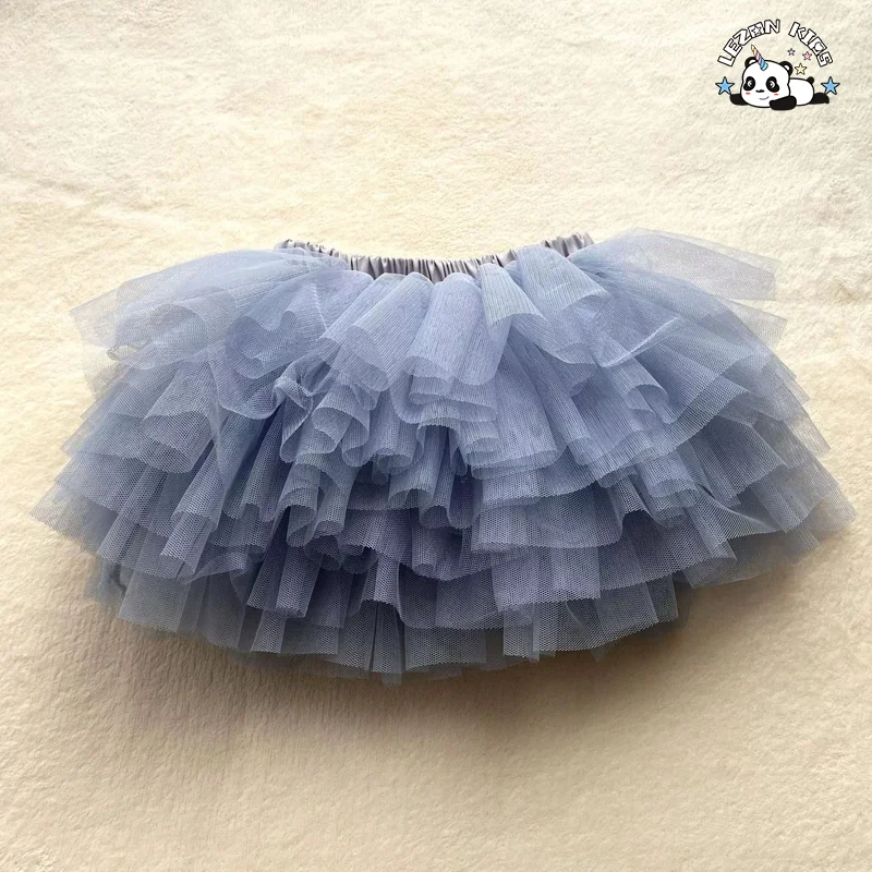 Colors Customization Girls Tutu Ruffle Girls Dress with Petti Skirt for 2 to 12T - Product Image