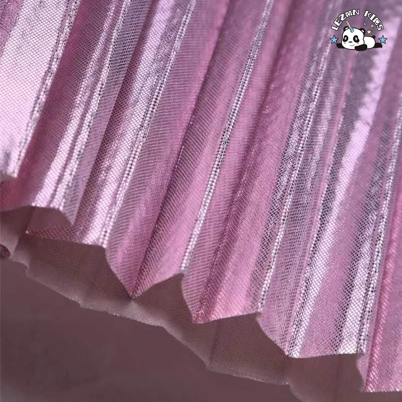 Customizable New Fahion Customized Metallic Young Sexy Mini Summer Girls Skirts for Party - Product Image