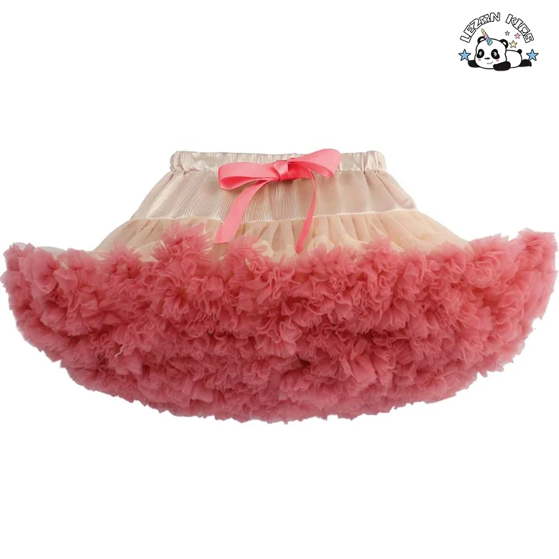 Roupas de Dança Personalizadas de Alta Qualidade para Meninas, Saia Tutu Fofa, Saia de Ballet com Laço - Product Image