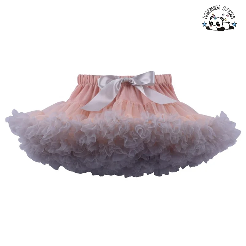 Roupas de Dança Personalizadas de Alta Qualidade para Meninas, Saia Tutu Fofa, Saia de Ballet com Laço - Product Image