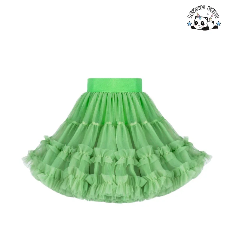 Saia de Puff de Alta Qualidade para Meninas, Saia de Princesa Fofa, Saia Tutu de Desempenho para Crianças