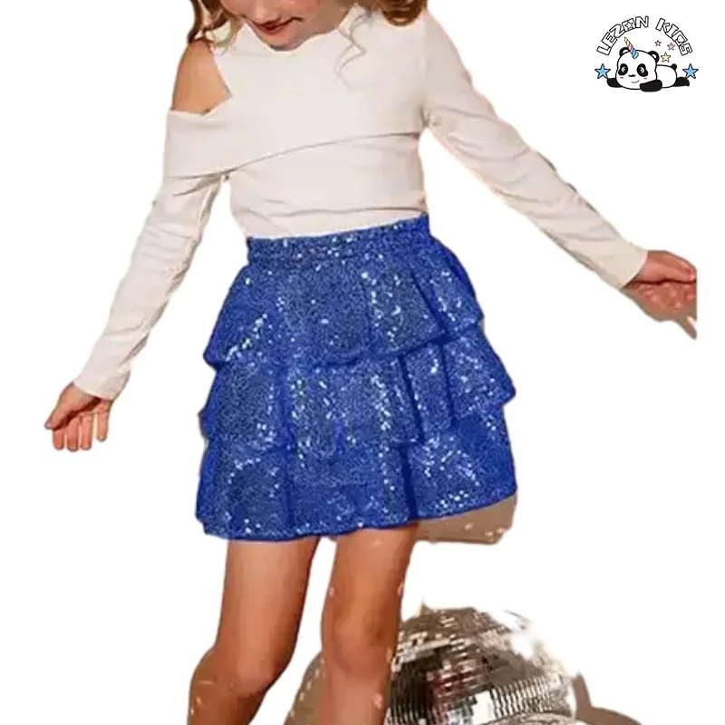 New Fashion Tutu Skirt Sparkling Girls Casual Fashion Tutu Skirt for Girls - Product Image