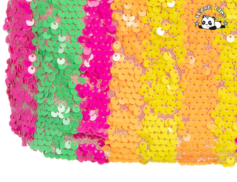 Saias Curtas de Meninas com Lantejoulas Coloridas e Bordadas, Respiráveis e Personalizadas para Crianças de 2 a 14 Anos - Product Image