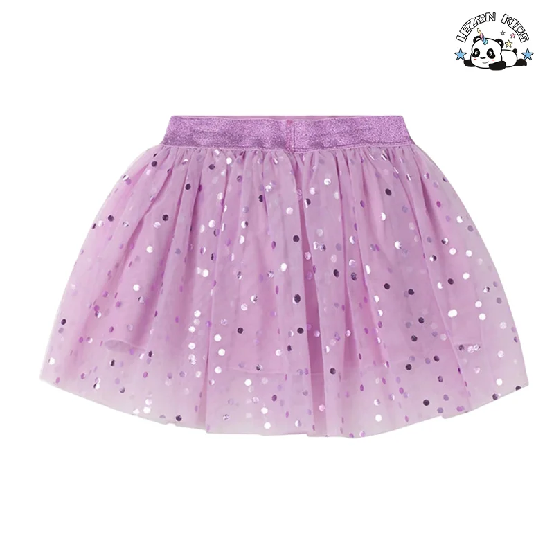 Wholesale Kids Princess Foil Printed Tulle Ballet Dress Children's Tulle Skirt For Girls - Product Image