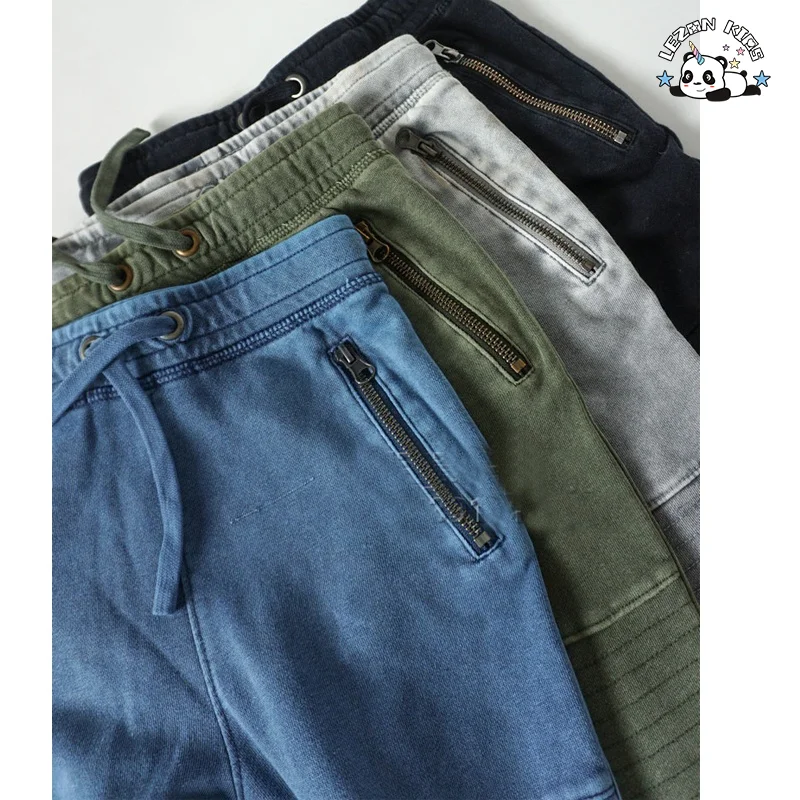 Calças largas e confortáveis para meninos, calças harém, calças de treino hip hop pretas para meninos de 2 a 12 anos - Product Image